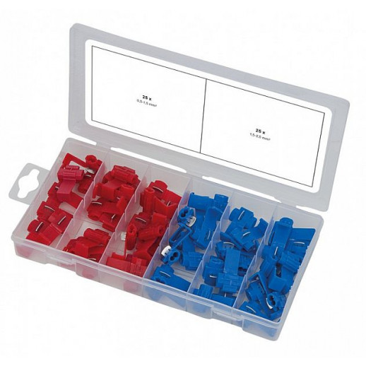 BRANCH CONNECTOR SET (STEAL) 50PCS KS TOOLS