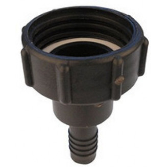 1000L IBC TANK BUNDHUL / HANANADAPTER TIL SLANGE. APAC U2313012, 998001470