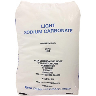 KALTSINEERITUD PUHASTUSOODA 25KG 0.30-0.50MM, 998013050