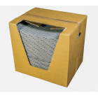 ABSORBENT MAT UNIVERSAL GREY SM HEAVY 100 PCS/PACK