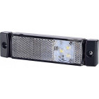LD127 KÜLJETULI LED VALGE 12/24V 0.5M JUHE 130X33X17MM