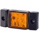 LD141 SIDE LIGHT LED 73X33MM YELLOW 12/24V