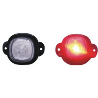 DOB-60C LED GAUGE LIGHT RED 52X52MM, 999005270
