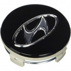 KAPSULI 1 PC. HYUNDAI OE PYÖRÄKAPPALE. MUSTA. LOGOLLA (OEM-NR:529603S110)