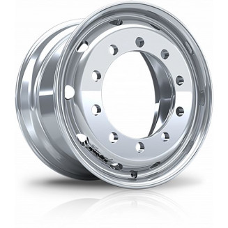 LÄTMETALHJÄL SLT3063AM 11,75X22,5 ET135. 10 BOLT. BULTHÅL 26MM. KG5000. SPEEDLINE DIAMANT, 999024620