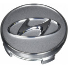 1. KAPSULA PC. HYUNDAI OE WHEEL CAPSULE. ZĀLE. AR LOGO (OEM numurs: 529602S250)