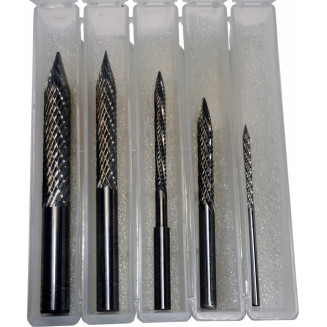 HULFRÆSESÆT (TIL 3/4,5/6/8/10MM SVAMPE). 1200 RPM. HARMIDT LEGERINGSTÅL, 999025949