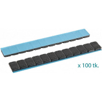 EQUILIBRIO ADESIVO 4.0MM. CARTONE 100X60G (12X5G) FE. NERO (ECO), 999027060-B