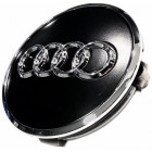 AUDI KAPSULI OE kevytmetallivanteelle (8W0601170B) MUSTA. 59,5 mm