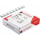 GLUED BALANCE PB. MOTO. BOX (50PCS) CHROME. 40G (8X5G)