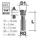PULTTI TP12X1.50/47.5/15.0 (P60. D15.0) SCC M1215RE60M