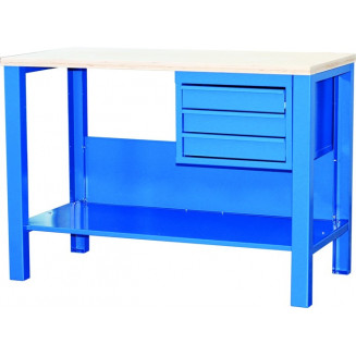 DARBO STALAS SU STALČIAIS 1200X600MM. SU STANDARTINE PLOKŠTELE. STALČIAI/LENTYNA/GALINĖ SIENĖ STW322, 999031750