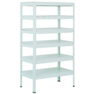 LAIKYMO LENTYNA 1980X1000MM. METALAS. SU 6 LENTYNĖMIS. 100KG/LENTYNA. RMM301 MALOW, 999031890