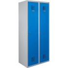 LOCKER ROOM CABINET. 2-SECTION. WITHOUT LEGS 1800X800X500MM SUM420W