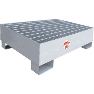 BASE A BARILE CON VASCA DI RACCOLTA. PER BARILI DA 2X200 L. METALLICO 1759.2 APAC, 999033830