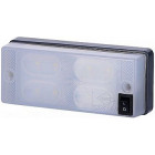LWD658 INTERIOR LIGHT LED WITH SWITCH 12/24V (107.6MMX45.6MM)
