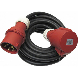 ALARGADOR ENROLLADO 400V/18M 5X2.5MM2 CON FUNDA DE GOMA, 999041150