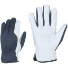 201-11 LEATHER-NYLON WORK GLOVES M +