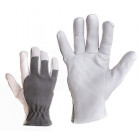 218-8 LEATHER-COTTON WORK GLOVES M +