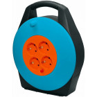 EXTENSION CORD IN PLASTIC CASSETTE 15M 3X1.0MM2 BLACK