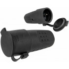 EXTENSION CORD (CONTINUED) SOCKET WITH VALVE IP44 230V. MOISTURE PROOF