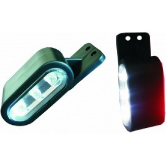 DOB-67L SĀNU GAISMA KREISĀ LED. 12/24V. BALTS-SARKANS 40X112X38MM, 999112680