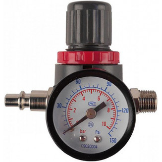 REGOLATORE 1/4&quot;. 2400L/MIN. 0,5-11BAR. CON MANOMETRO 1771.1 APAC, 999116670