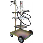 VOITELUAINESPRAY-SETTI KÄRRYSTÄ. 50-60kg. PRESSURE PL. 410MM KANSI 420MM RENKAAS. 1781B APAC