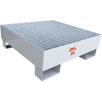 BASE A BARILE CON VASCA DI RACCOLTA. PER 1 BARILE DA 200 L. METALLICO 1759.1 APAC, 999119030