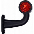 LD723/P HORN LIGHT LED CURVED 90° 150MM RIGHT 12/24V