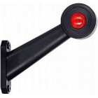 LD357L HORN LIGHT LED CURVED 45° 168MM LEFT 12/24V