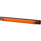 LD562 SIDE LIGHT LED LONG YELLOW 250X20MM 12/24V