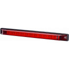 LSD563 SIDE LIGHT LED LONG RED 250X20MM 12/24V