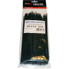 WIRE STRAP 3.6 X 200MM BLACK 100PCS
