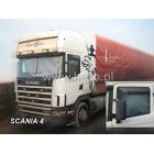 SCANIA 4.R WINDOW DEFLECTOR. MOUNTING UNDER THE SEAL + CLAMPS
