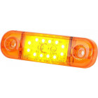 KÜLJETULI LED 12/24V KOLLANE 12-LED 84X25X11MM