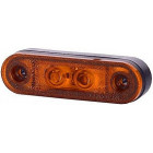 KÜLJETULI LED. KOLLANE. 12/24V 0.5M KAABEL 80X23X13MM
