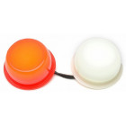 SKANDINAAVIA SARVTULE LED VARUKLAASID MATT PUNANE/VALGE 12/24V