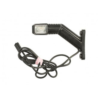 AVERTISSEUR LED SUPERPOINT 4 45° 176MM GAUCHE 12/24V ASPÖCK, 999204290