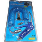 AIR GUN+SPIRAL HOSE+AIR CONNECTOR (6MM) SET CABIN/INTERIOR CLEANING