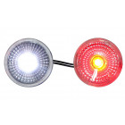 SARVTULE LED VARUKLAAS PUNANE/VALGE