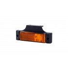 LD128 KÜLJETULI LED KOLLANE 12/24V JALAGA 0.5M JUHE (JALG ÄRAVÕETAV) 130X33X17MM