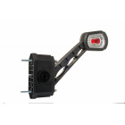 LDCC2714 SARVTULI LED TAGURDUSANDURIGA KÕVER 45° 216MM PAREM 12/24V