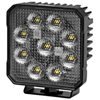 WORK LIGHT 9 LED 31W 10-30V 3000LM 110X128X55MM IP69K HELLA, 999229070