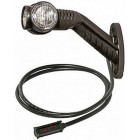 HORN LED SCHMITZ SUPERPOINT 3 BÖJD 45° 182MM VÄNSTER 12/24V ASPÖCK