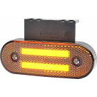 KÜLJETULI 2 RIBA-LED SUUNATULE FUNKTSIOONIGA 115X41MM KOLLANE JALAGA 12/24V 0.5M JUHE