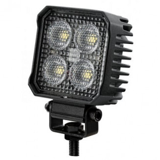 REVERSE/WORK LIGHT 4 LED 24W 10-30V 1700LM 70.5X95X41MM IP69K HELLA 70X70 AR-MARK CABLE 200MM, 999247550