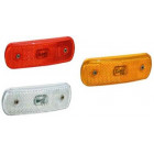 SIDE LIGHT LED 12/24V RED 104X36MM SIM
