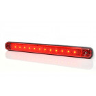 W115LED/825 KÜLJETULI LED PIKK PUNANE 238X20.6MM 12/24V