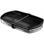 LED FLASHLIGHT PANEL BLACK 12/24V 23W R10 R65 236X144MM